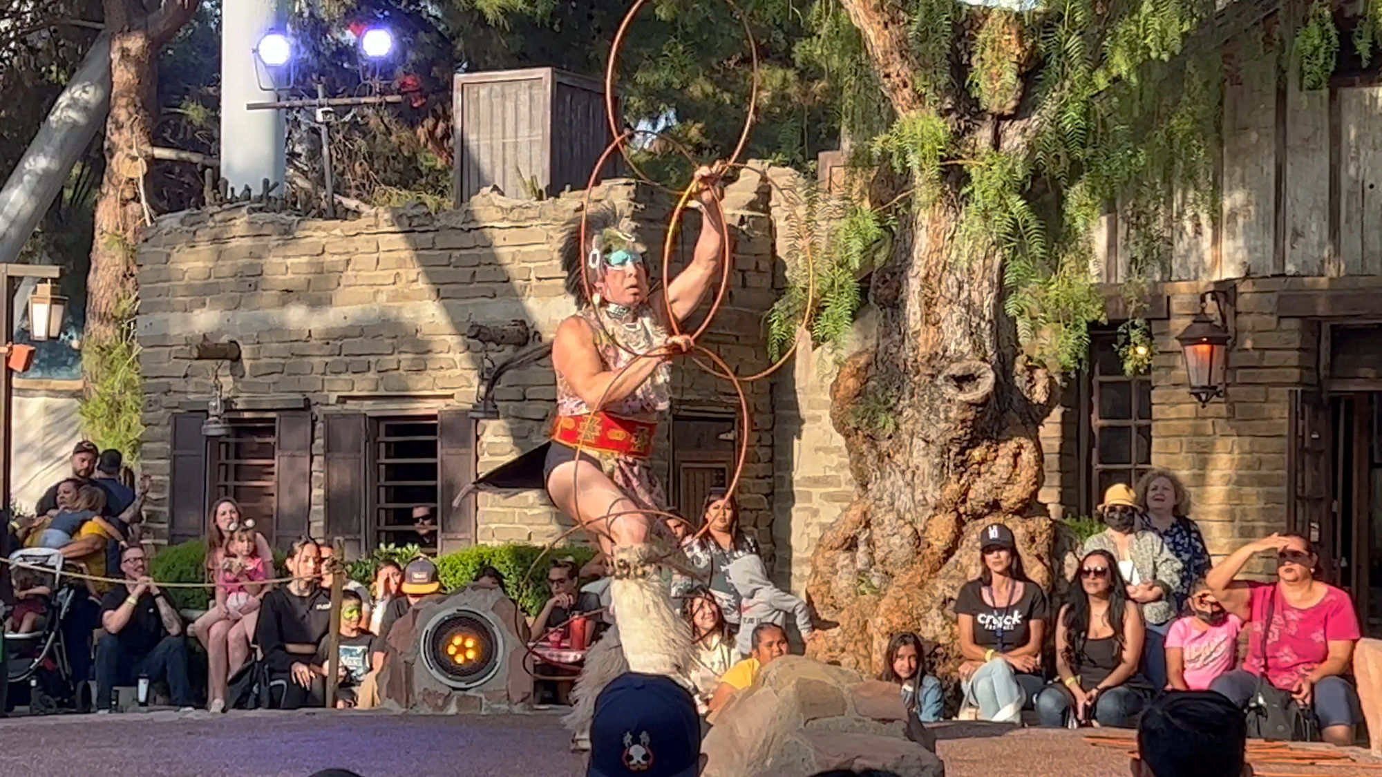 Knott's Berry Farm Native American Performer