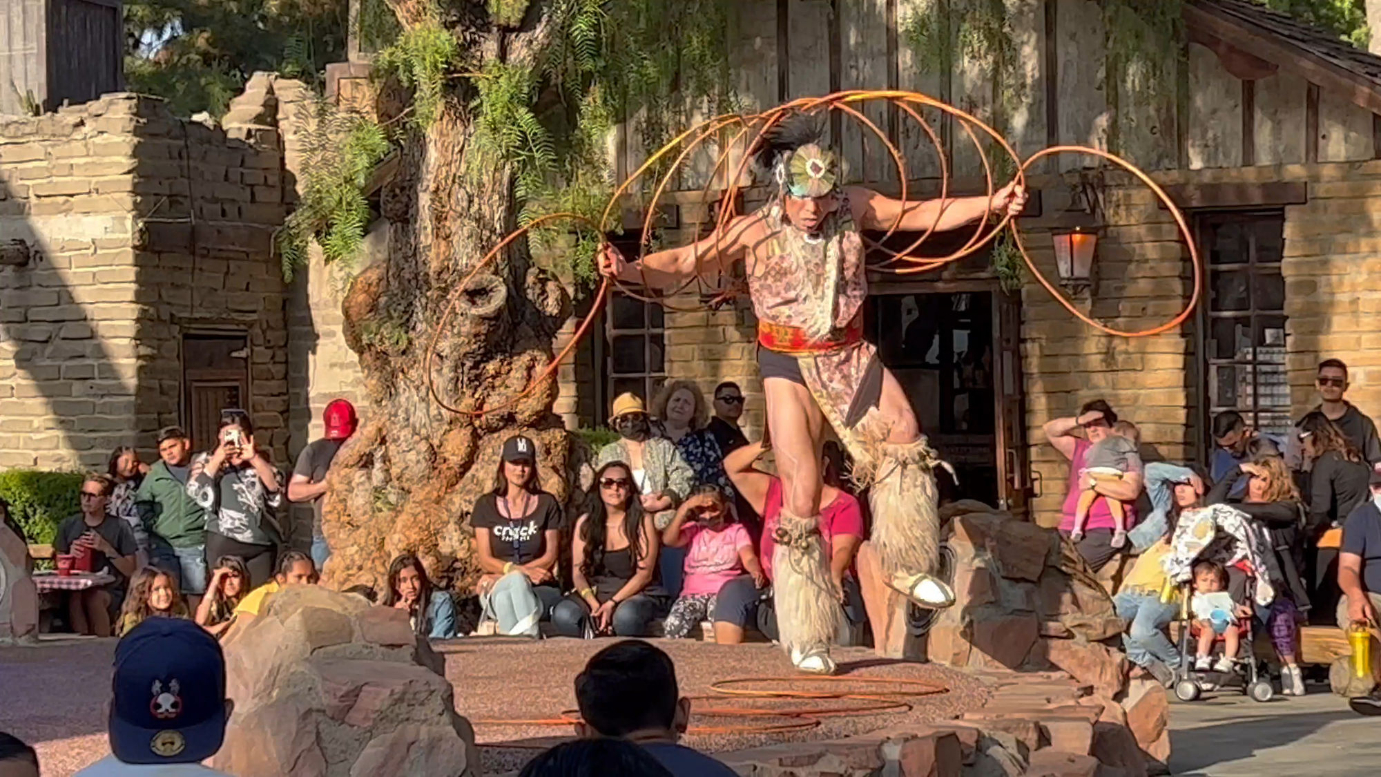 Knott's Berry Farm Native American Performer