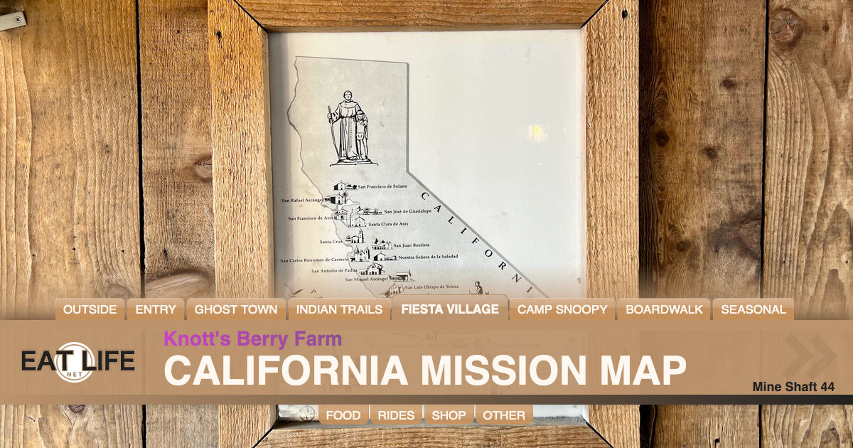 California Mission Map