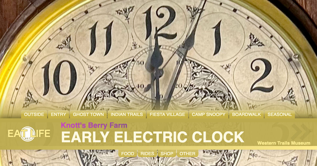 Early Electric Clock