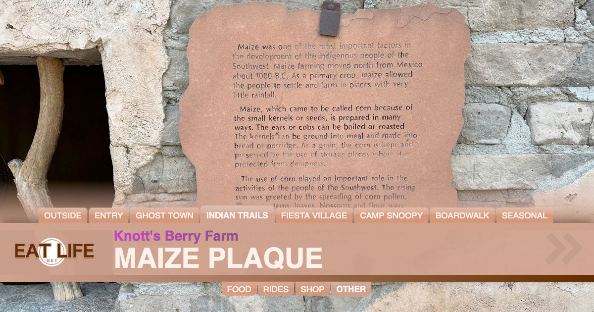 Maize Plaque
