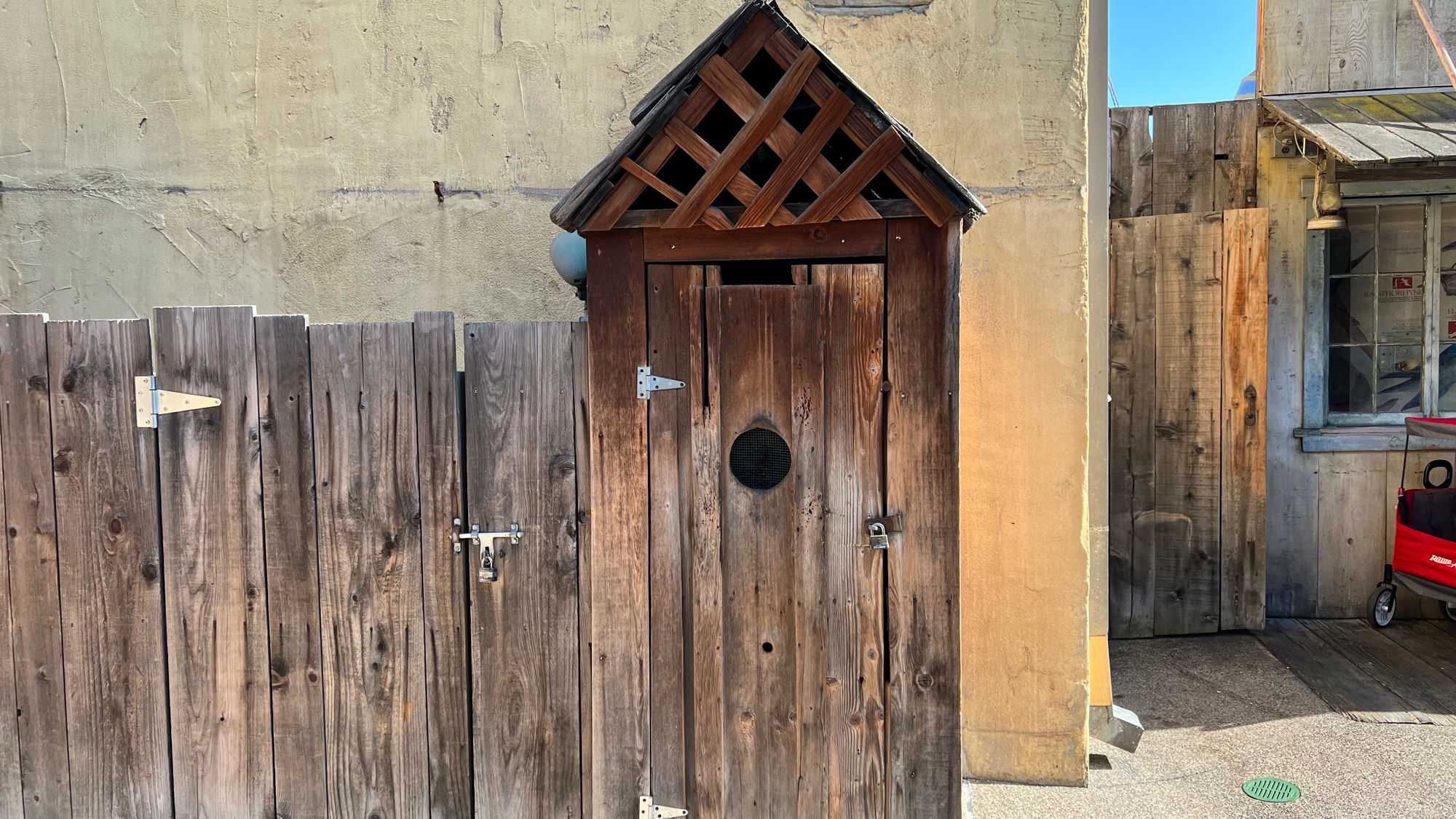Next to Town Jail Outhouse next to Town Jail