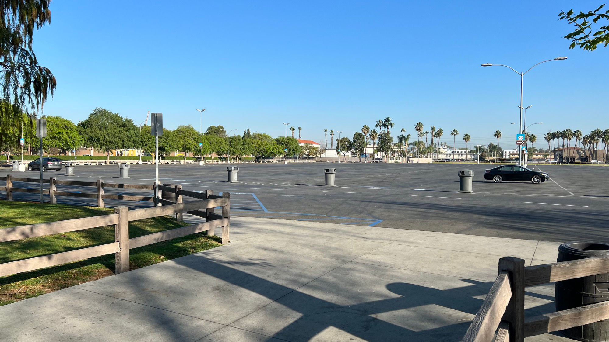 Empty Parking Lot