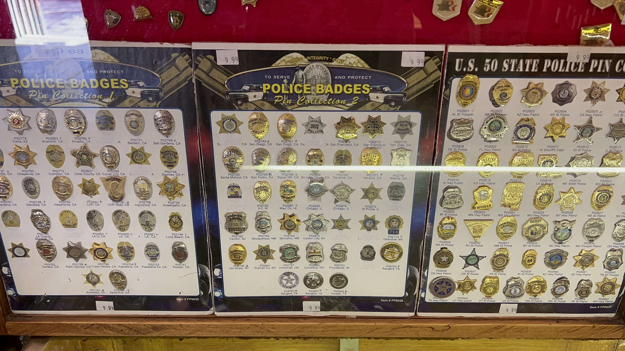 Overland Gunshop Police Badges