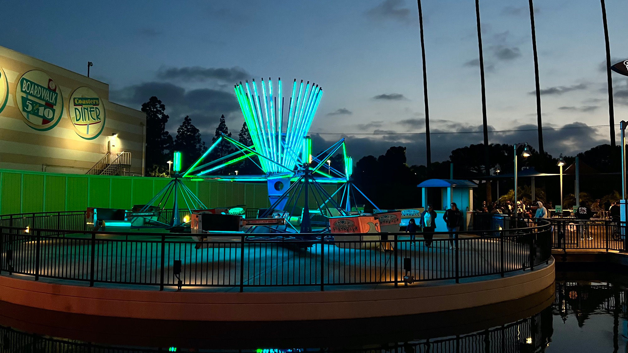 Pacific Scrambler at Night