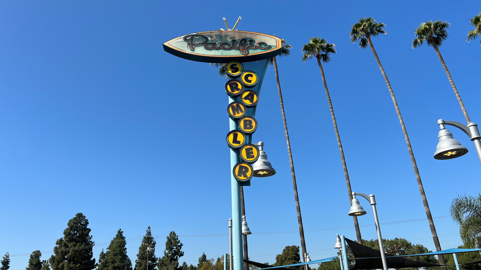 Pacific Scrambler Sign