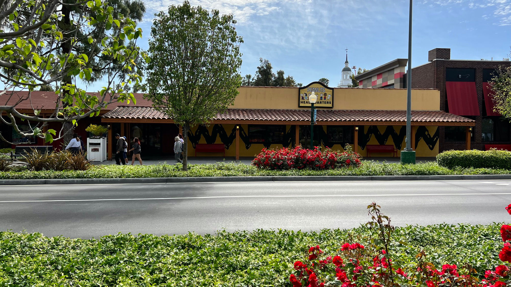 Peanuts Headquarters from Across the Street