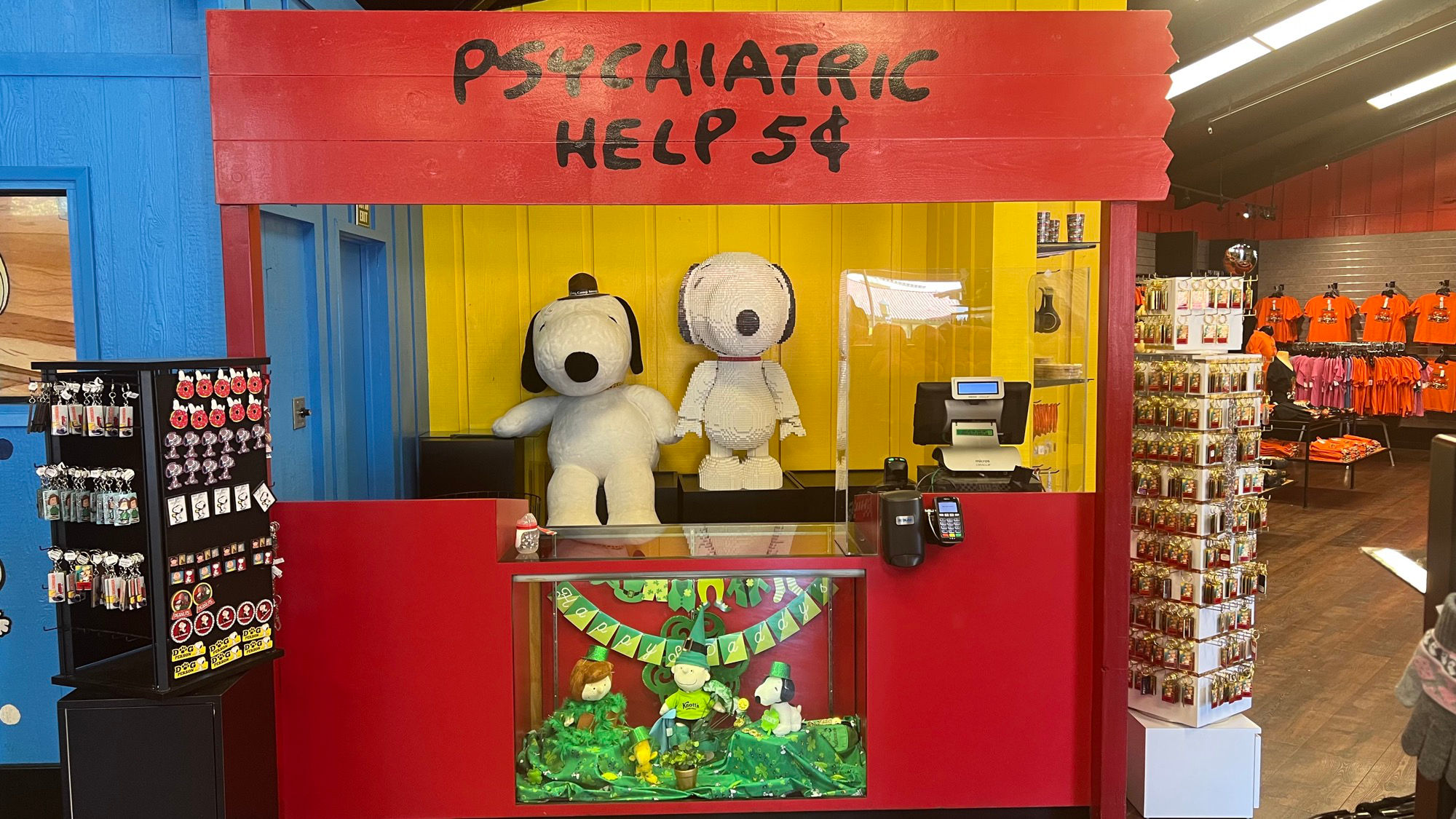 Peanuts Headquarters Psychiatric Help 5c
