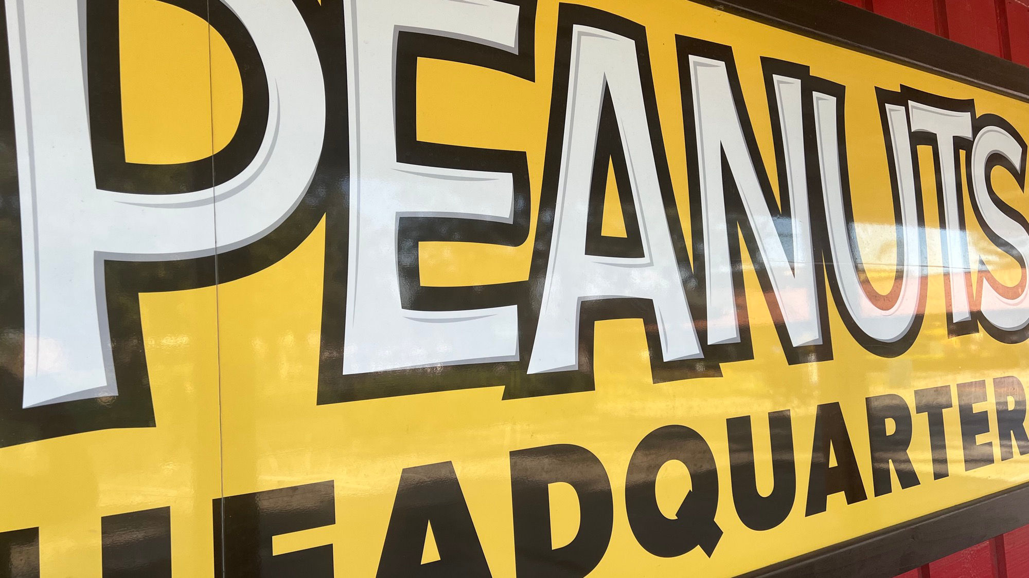 Peanuts Headquarters Sign