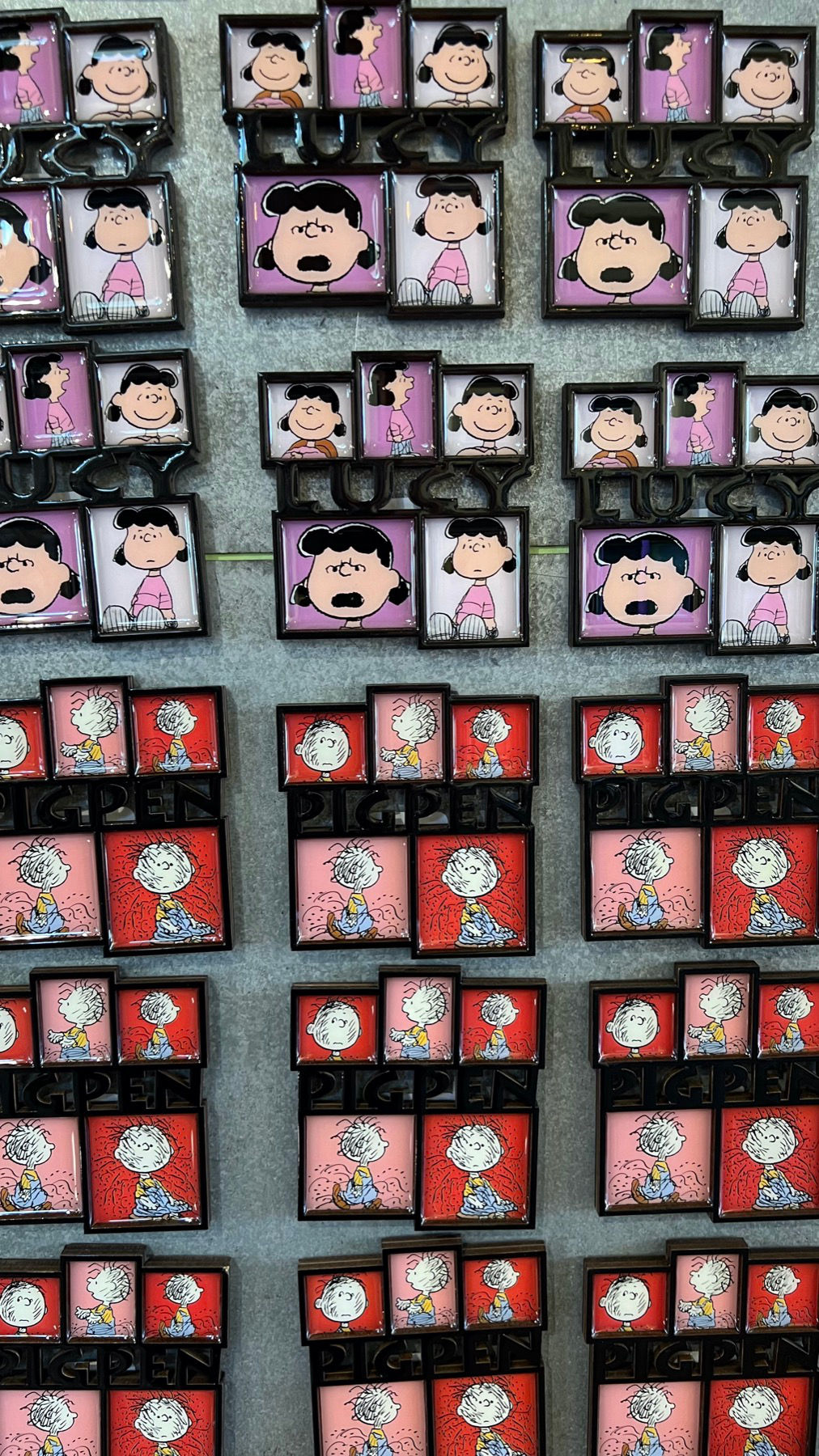 Peanuts Refridgerator Magnets Lucy