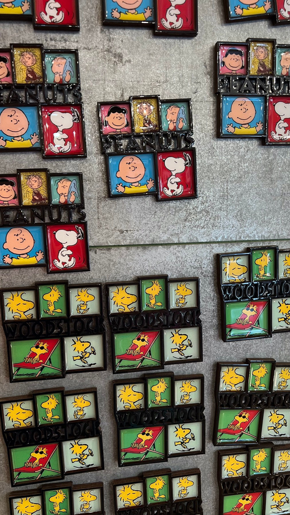 Peanuts Refridgerator Magnets Woodstock
