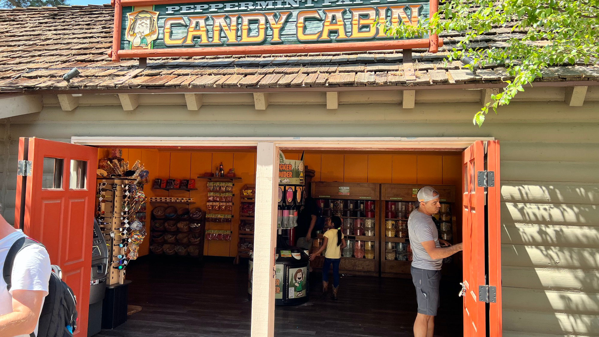 Inside Peppermint Patty's Candy Cabin Inside