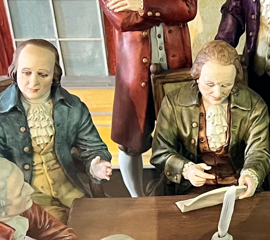 Declaration Porcelain Sculpture