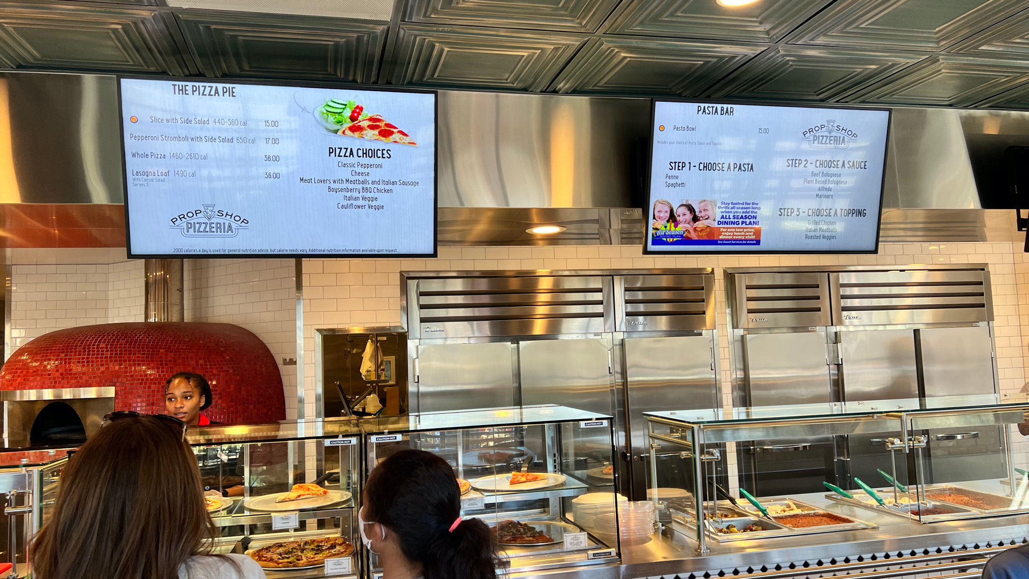 Prop Shop Pizzeria Menu