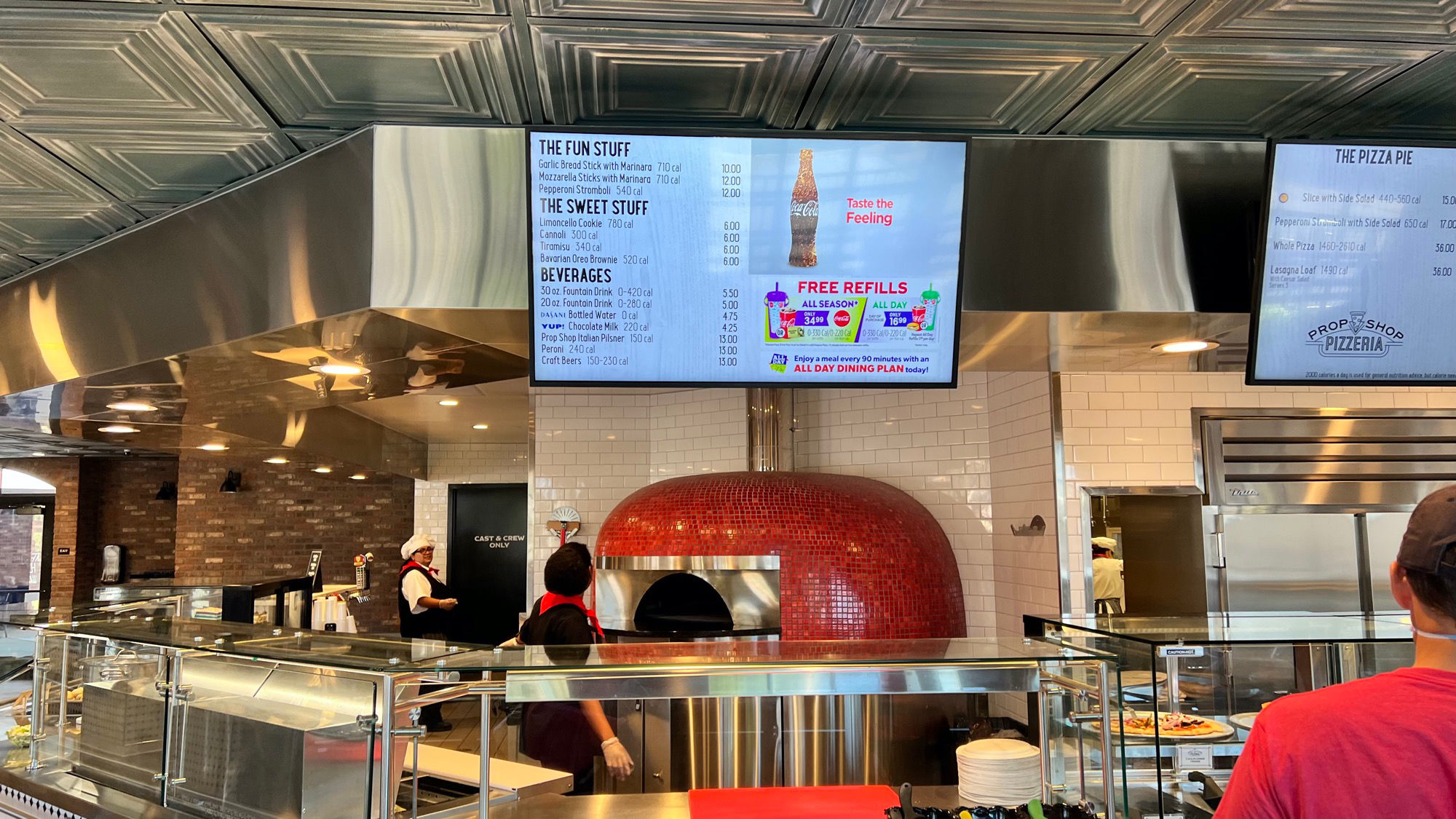Prop Shop Pizzeria Menu