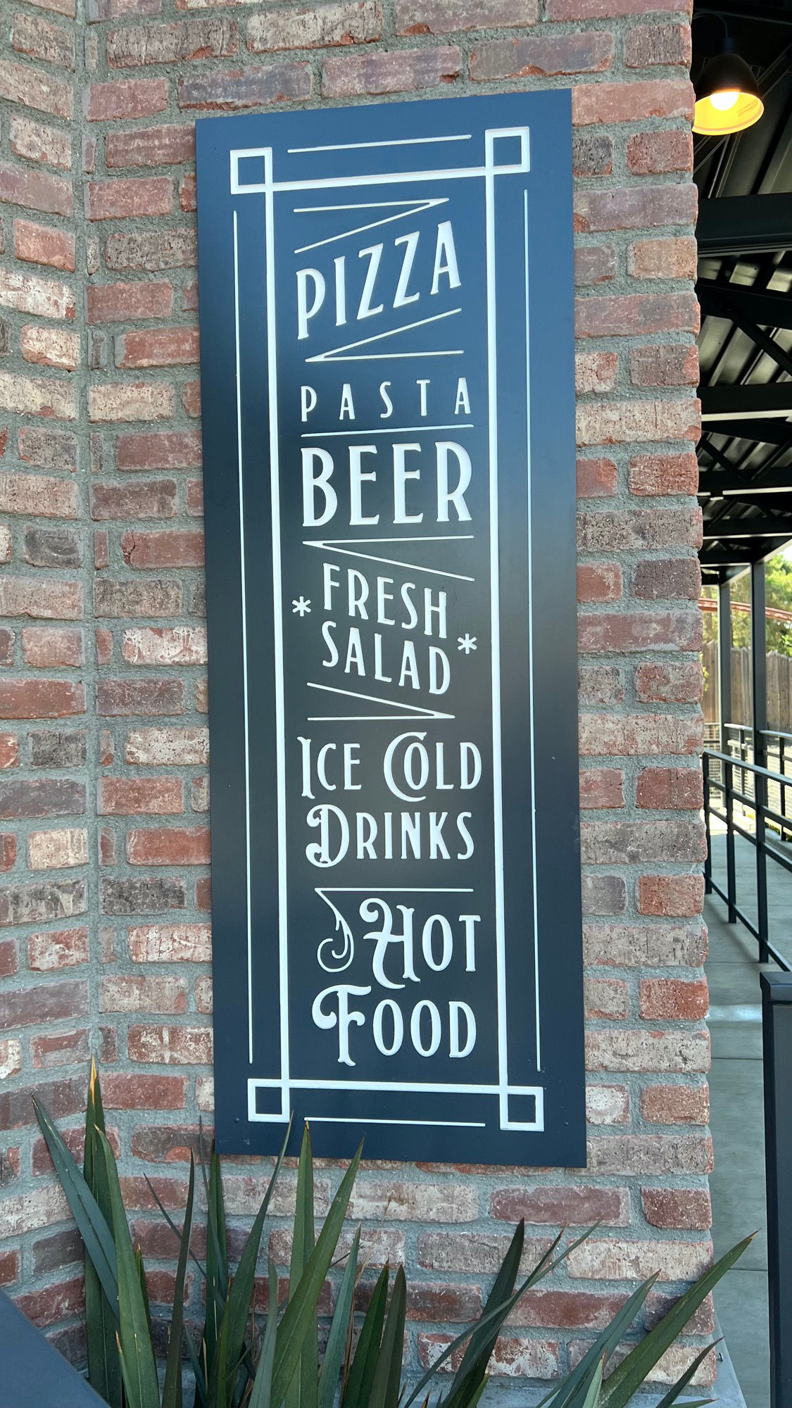Prop Shop Pizzeria Sign