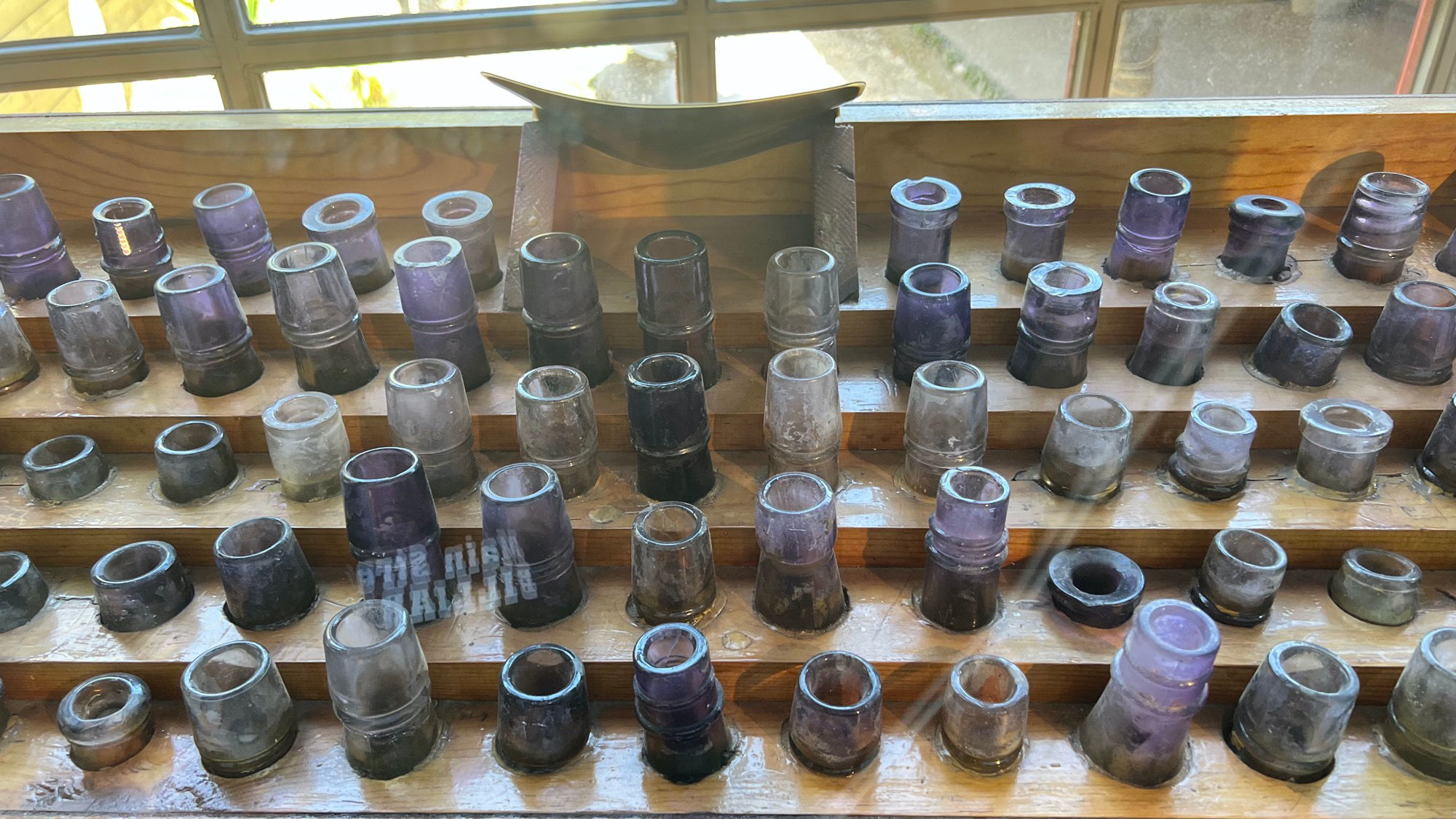 Vintage Purple Bottles Rims
