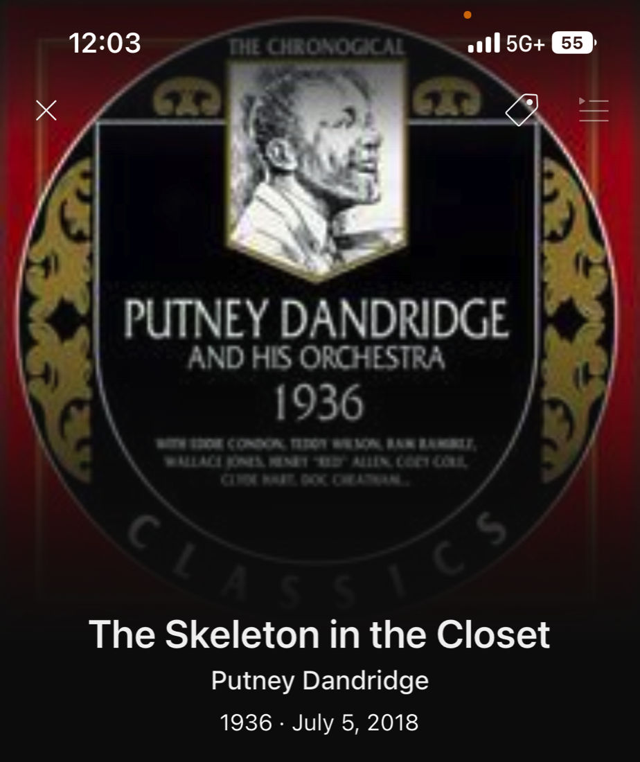 Putney Dandridge The Skeleton in the Closet