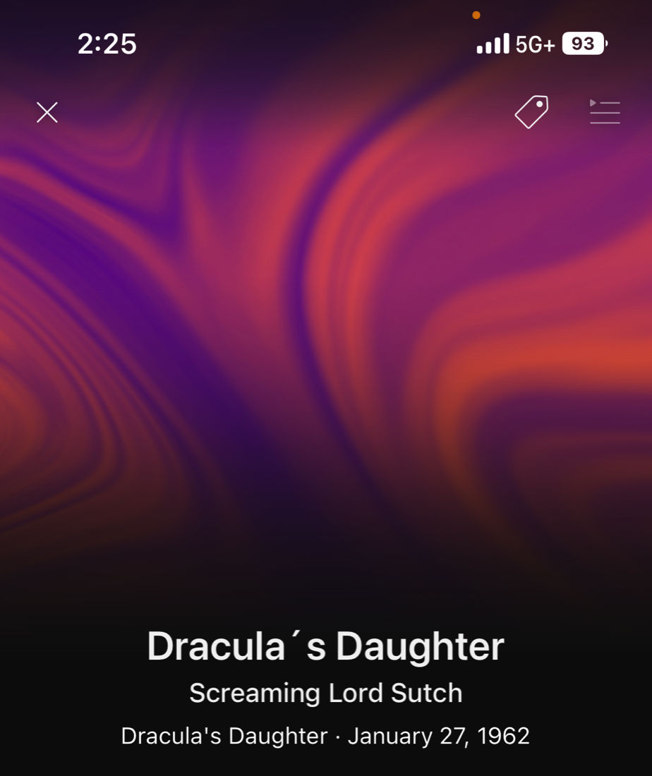 Screeming Lord Sutch Dracula's Daughter