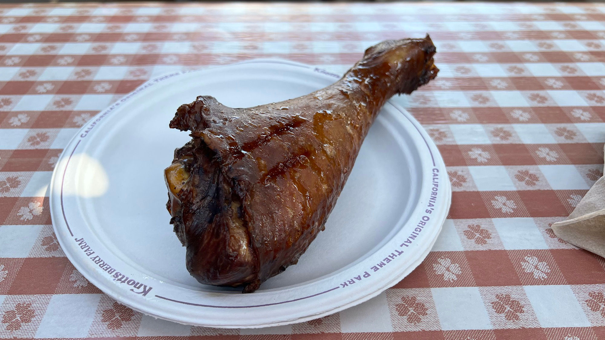 Fireman's BBQ Smoked Turkey Leg