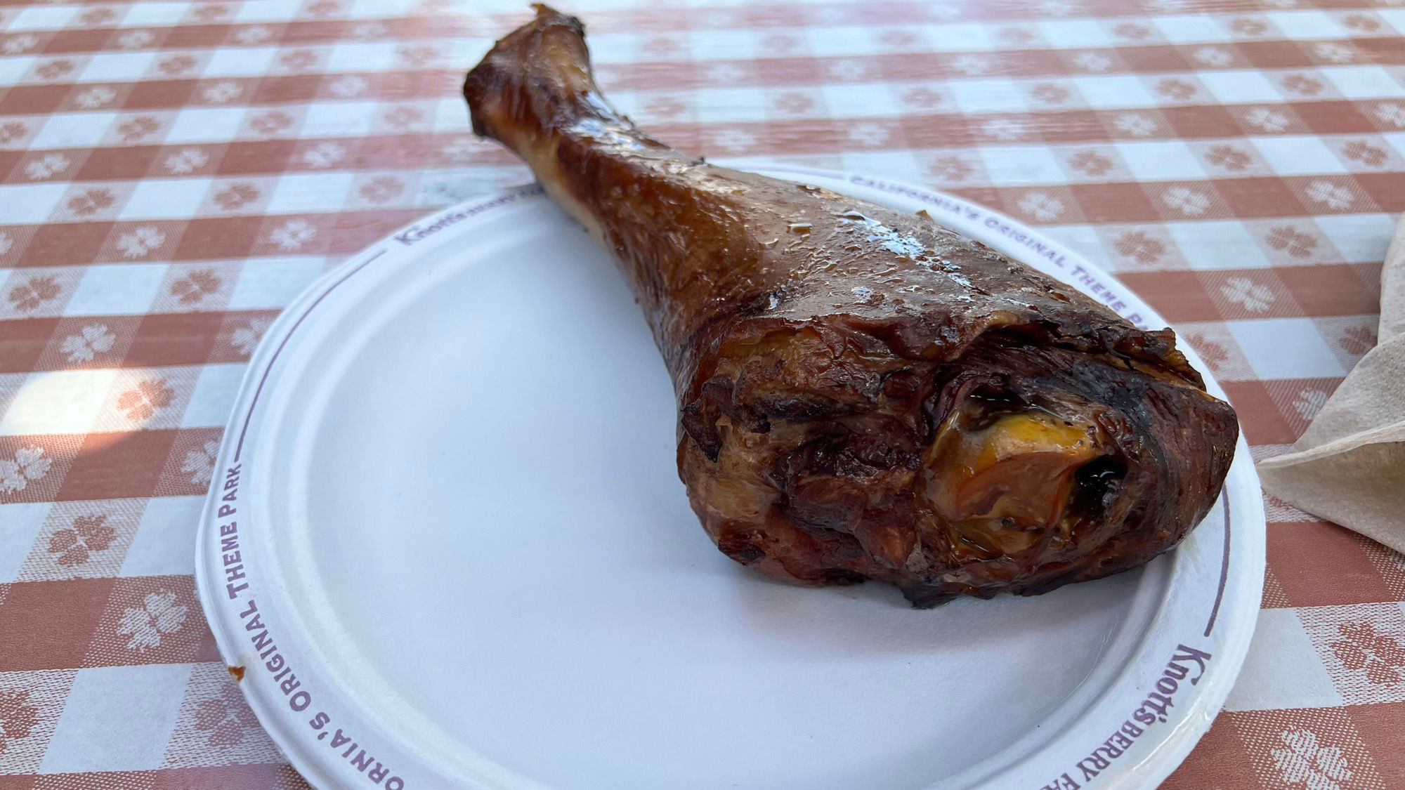 Fireman's BBQ Smoked Turkey Leg