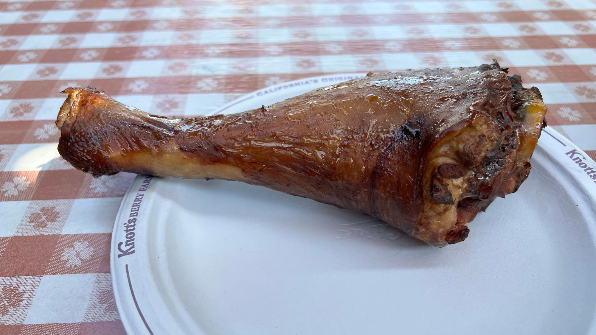 Fireman's BBQ Smoked Turkey Leg