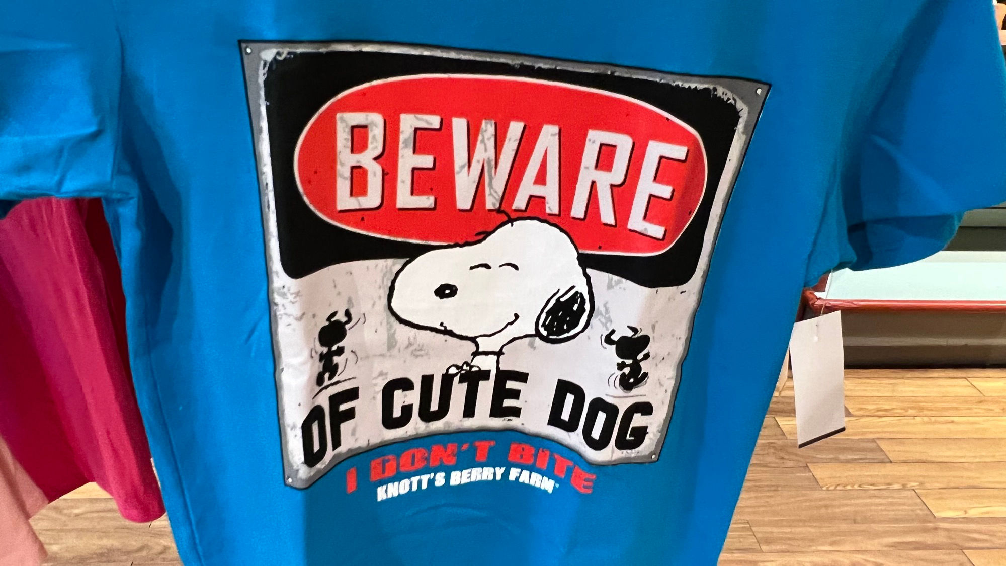 Beware of Cute Dog t-shirt