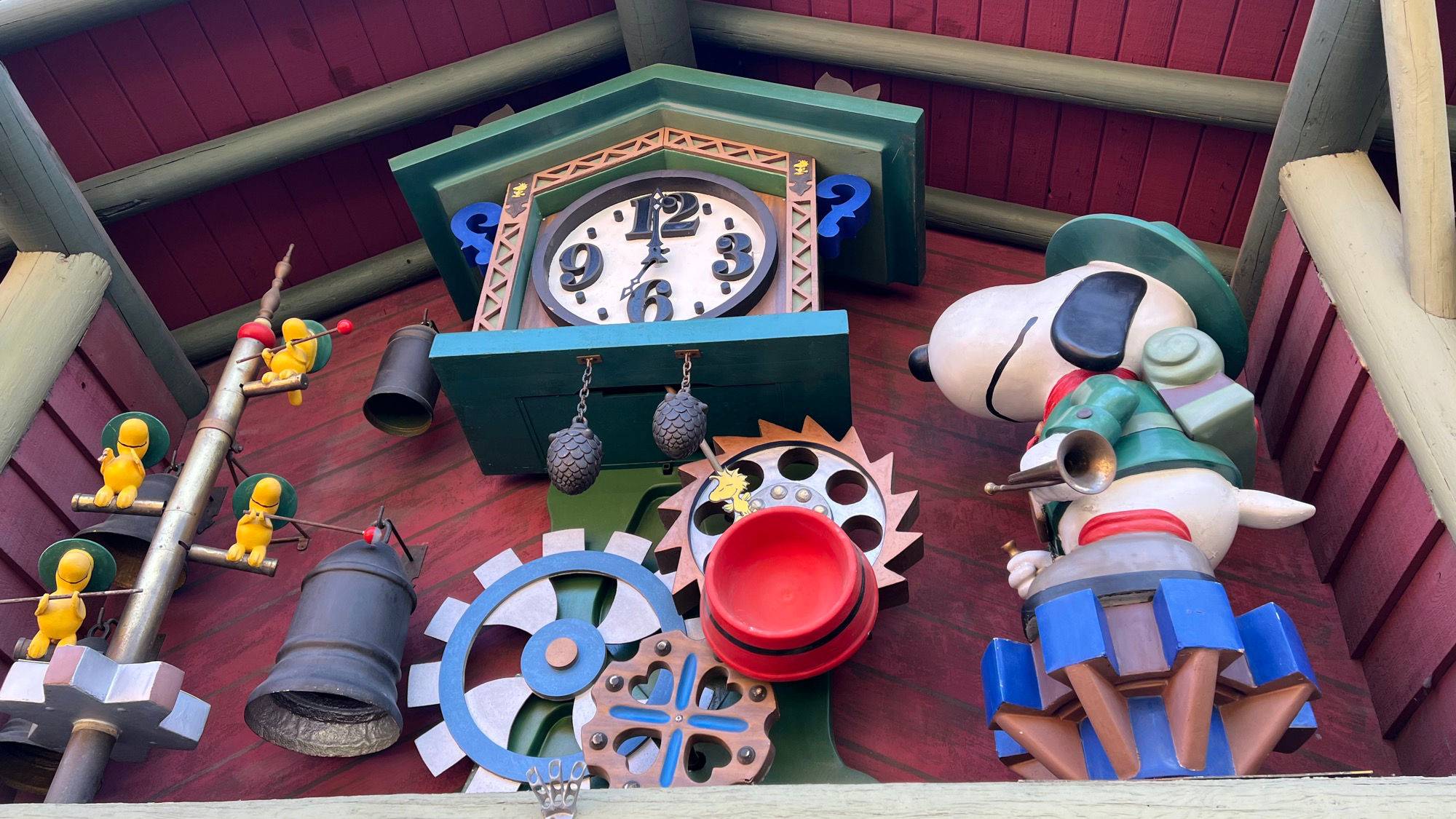 Snoopy's Camp Store Clock