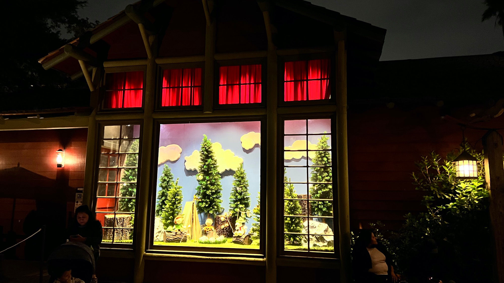 Snoopy's Camp Store Window Display