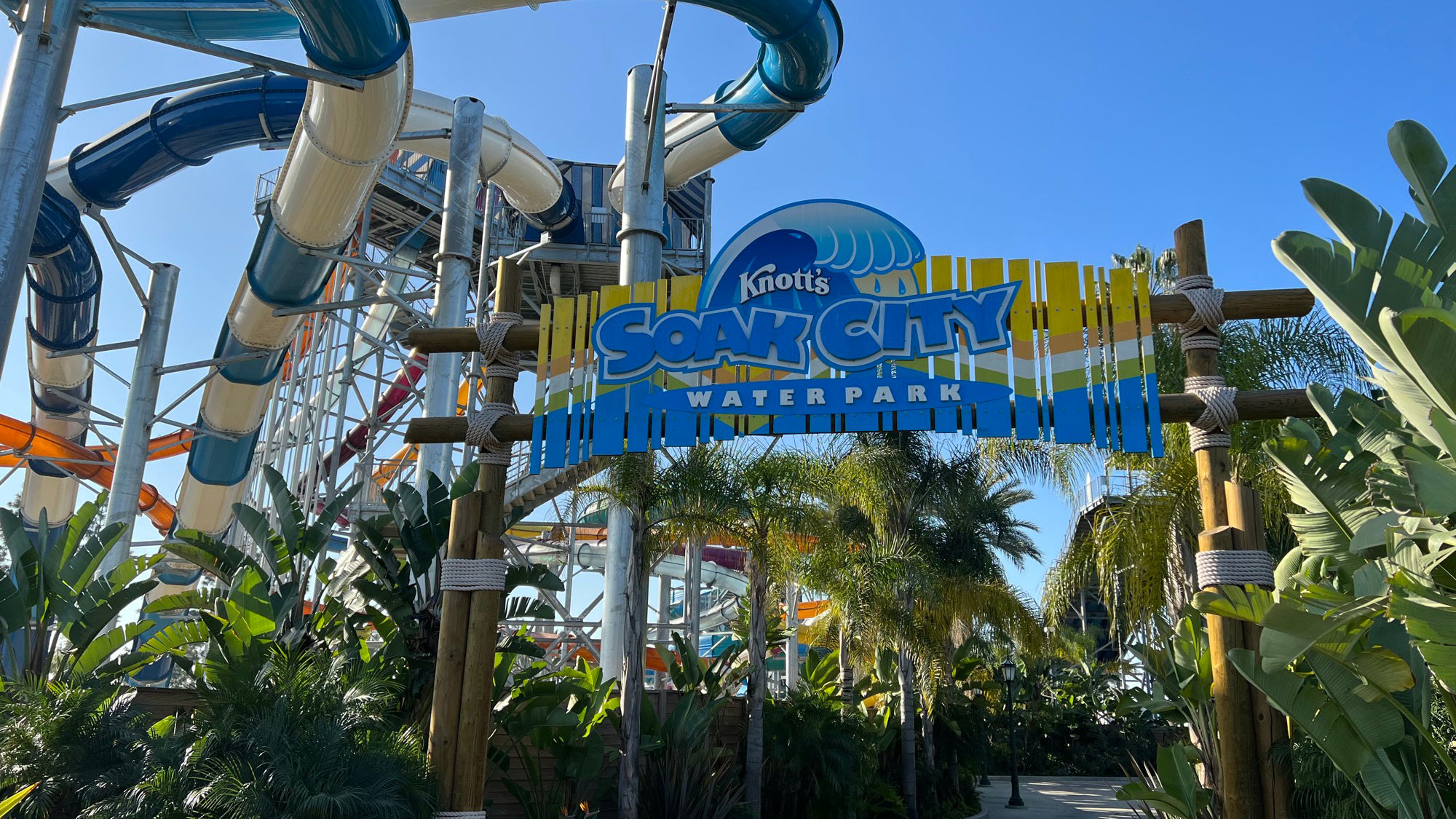 Soak City Sign