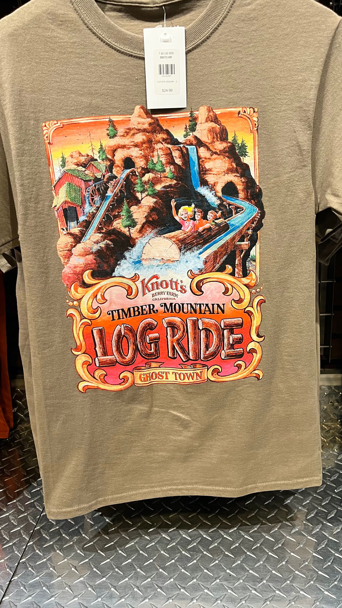 Log Ride T-shirt Log Ride