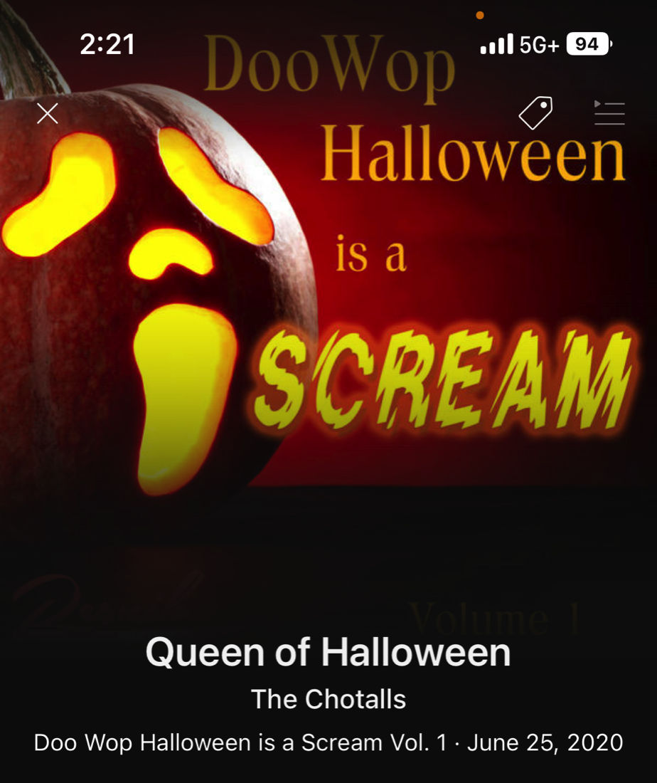 The Chotalls Queen of Halloween