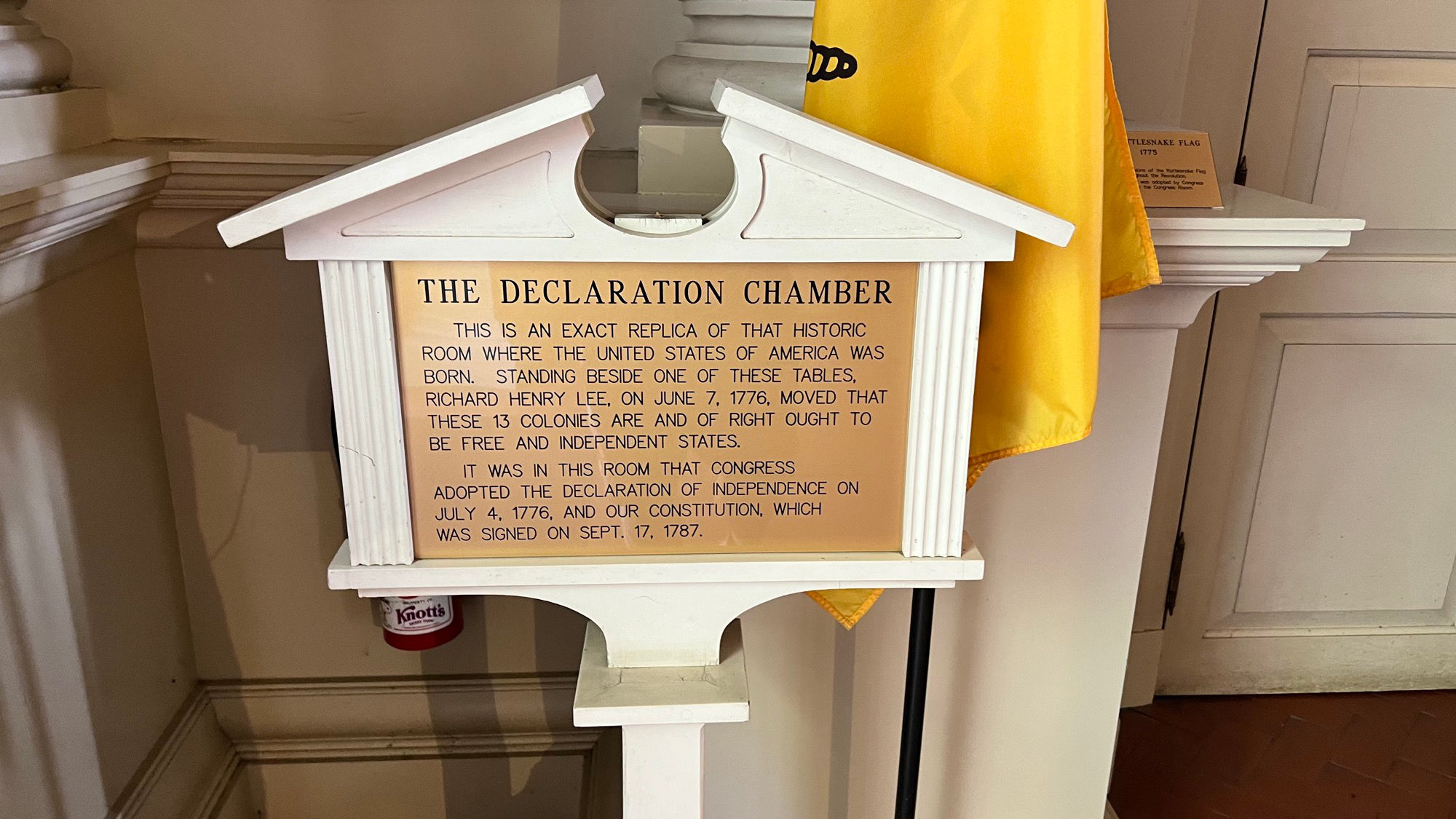The Declaration Chamber
