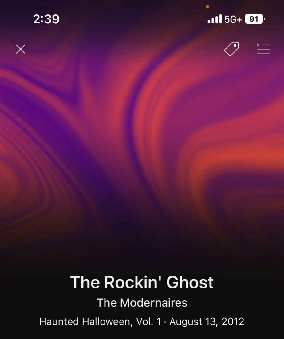The Modernaires The Rocking Ghost