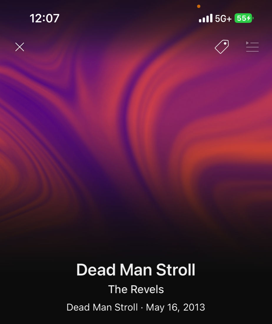 The Revels Dead Man Stroll