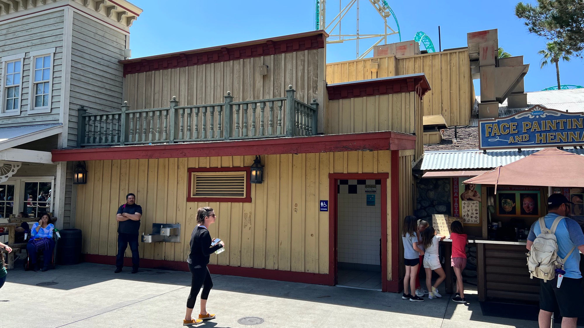 Knott's Berry Farm Timber Mountain Restroom