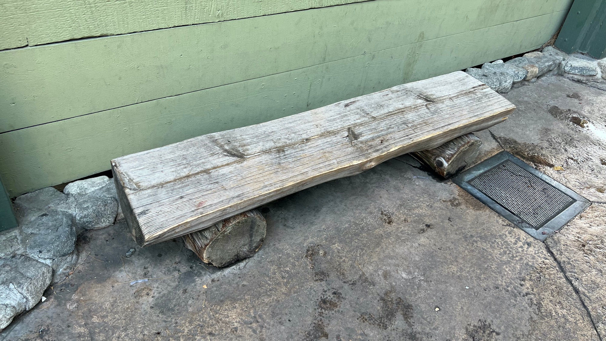 Timberline Twister Restroom Bench