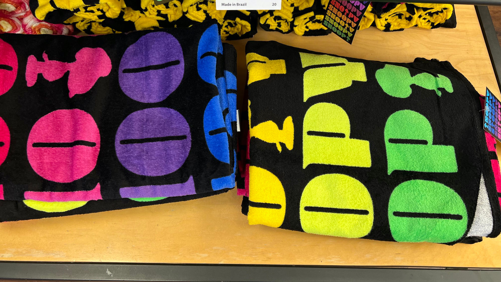 Snoopy Towels Virginia's Gift Shop Snoopy Towels