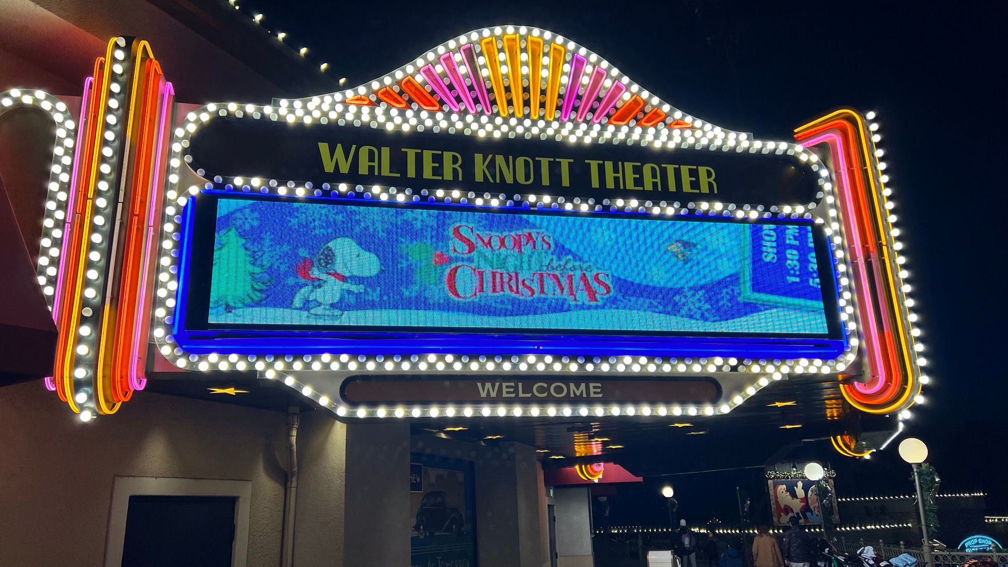 Walter Knott Theater Snoopy