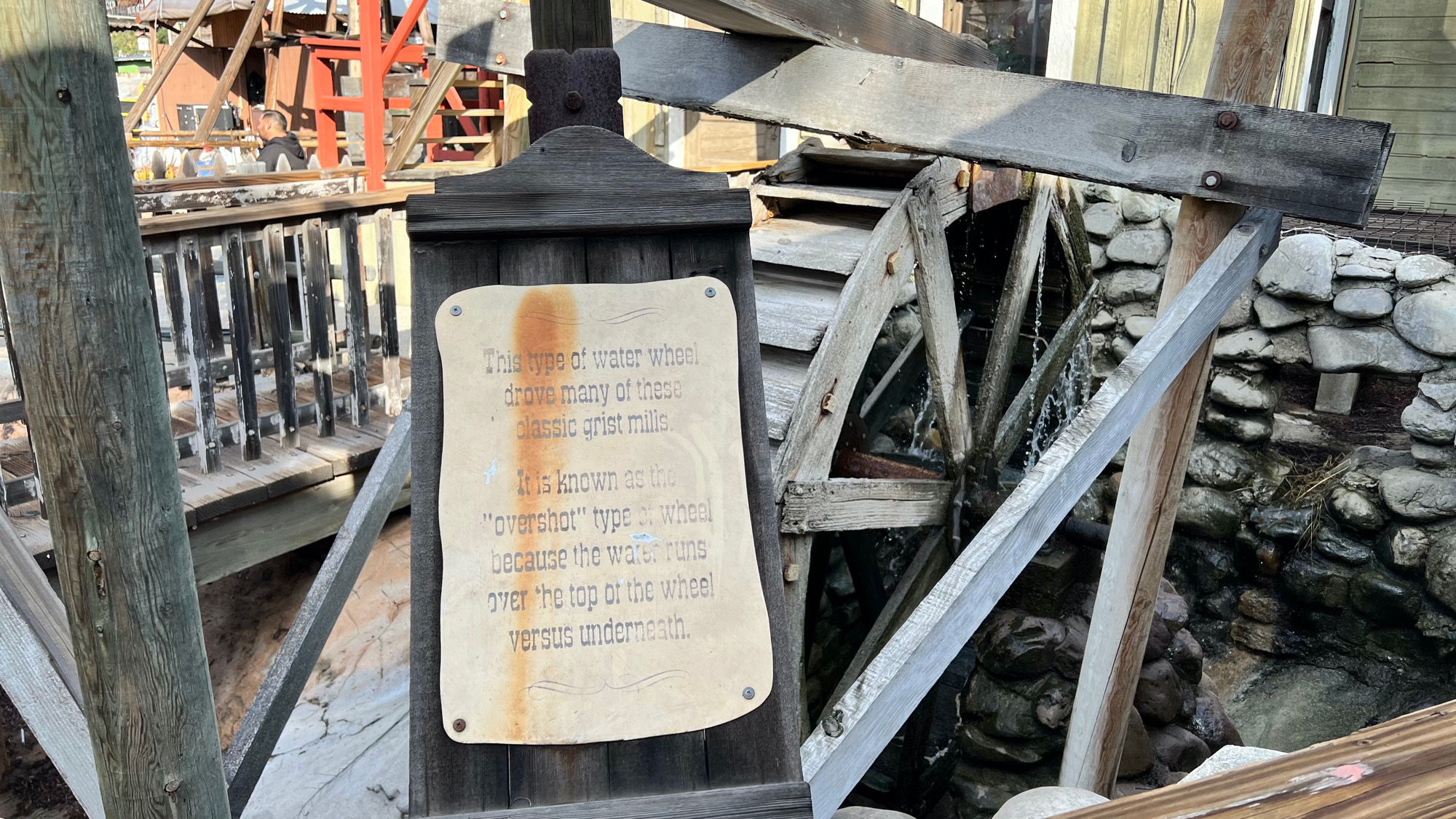 Water Wheel Overshot