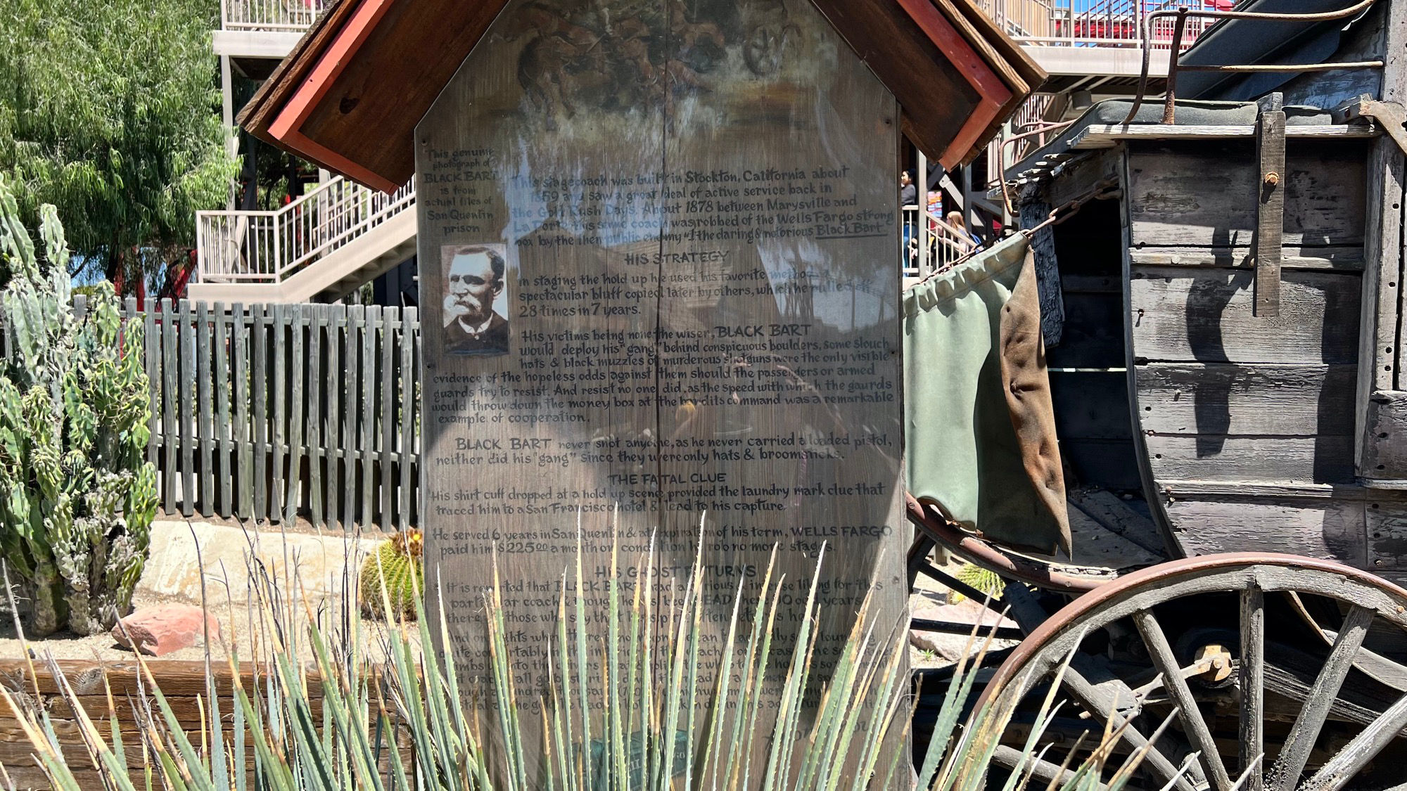 Wells Fargo Stagecoach Black Bart