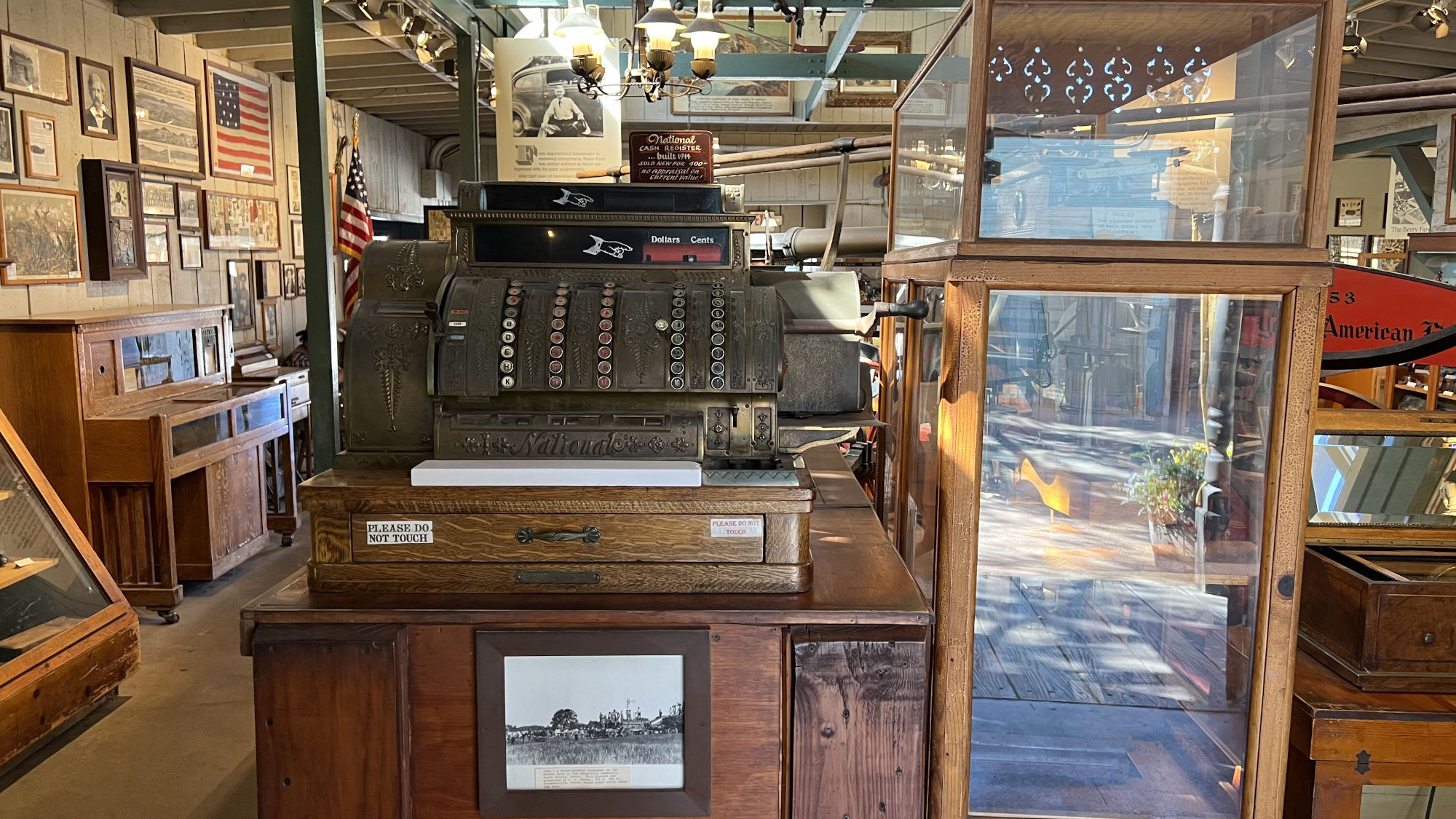 Western Trails Museum Cash Register