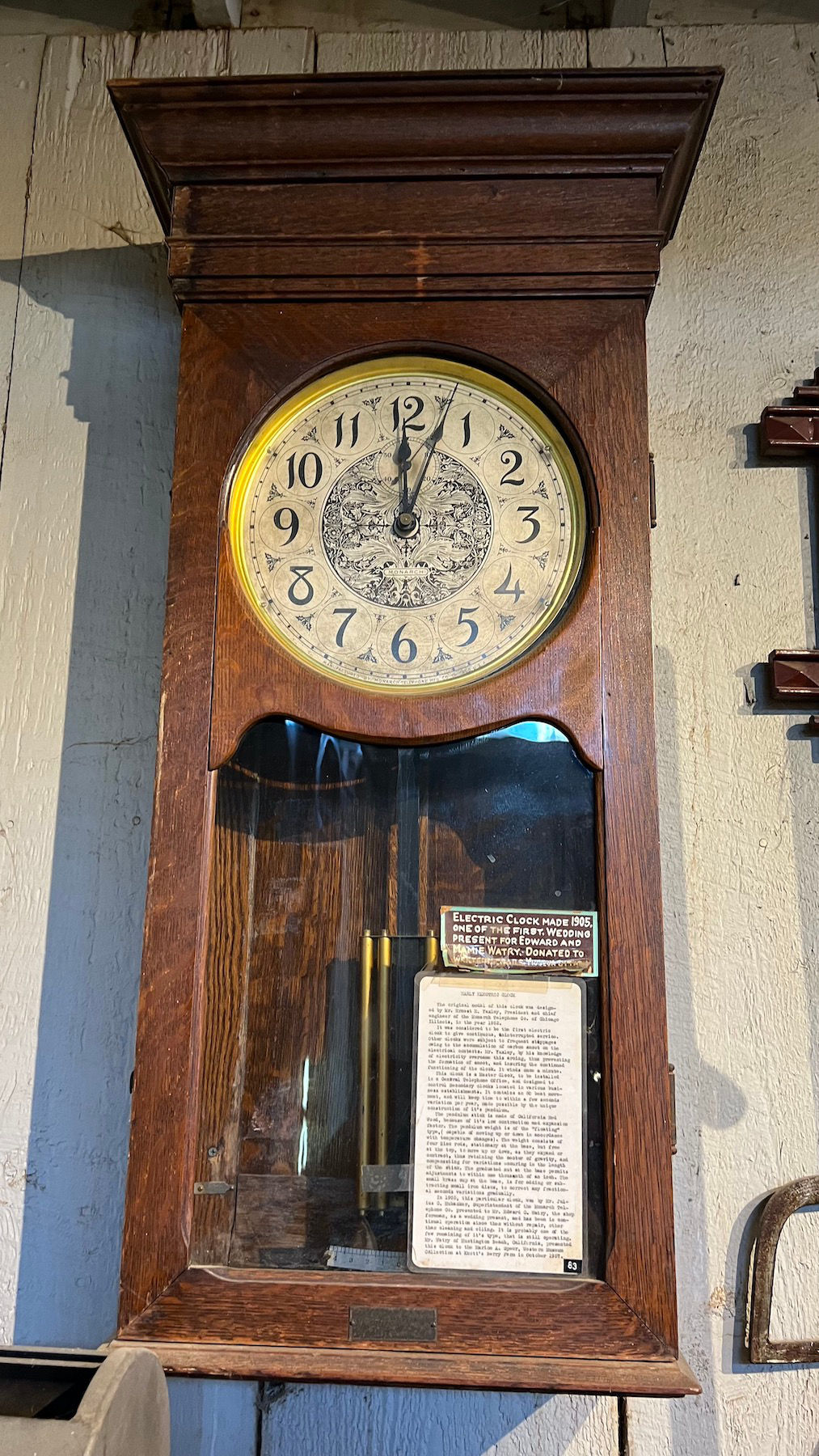 Early Electric Clock