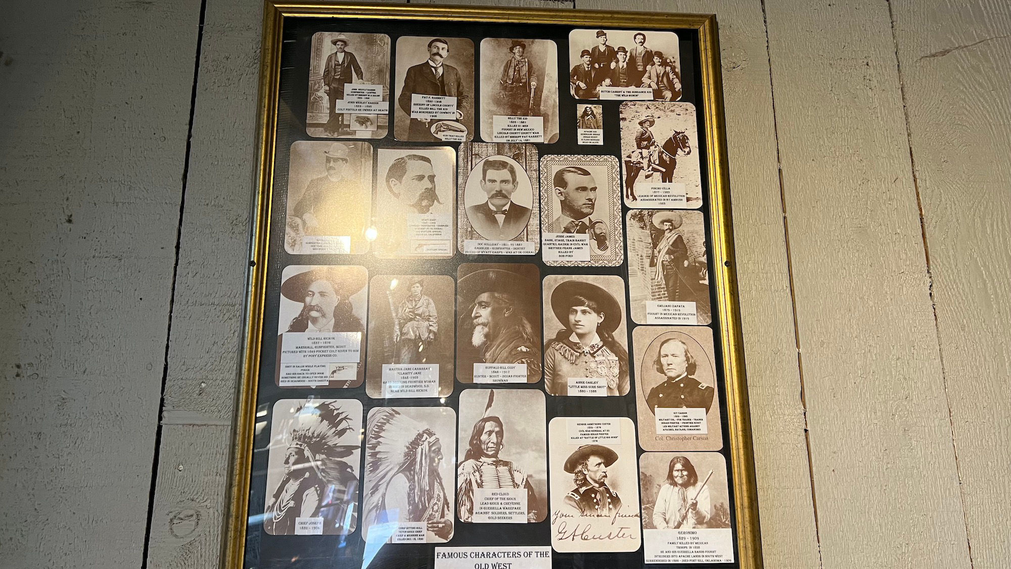 Famous Characters of the Old West