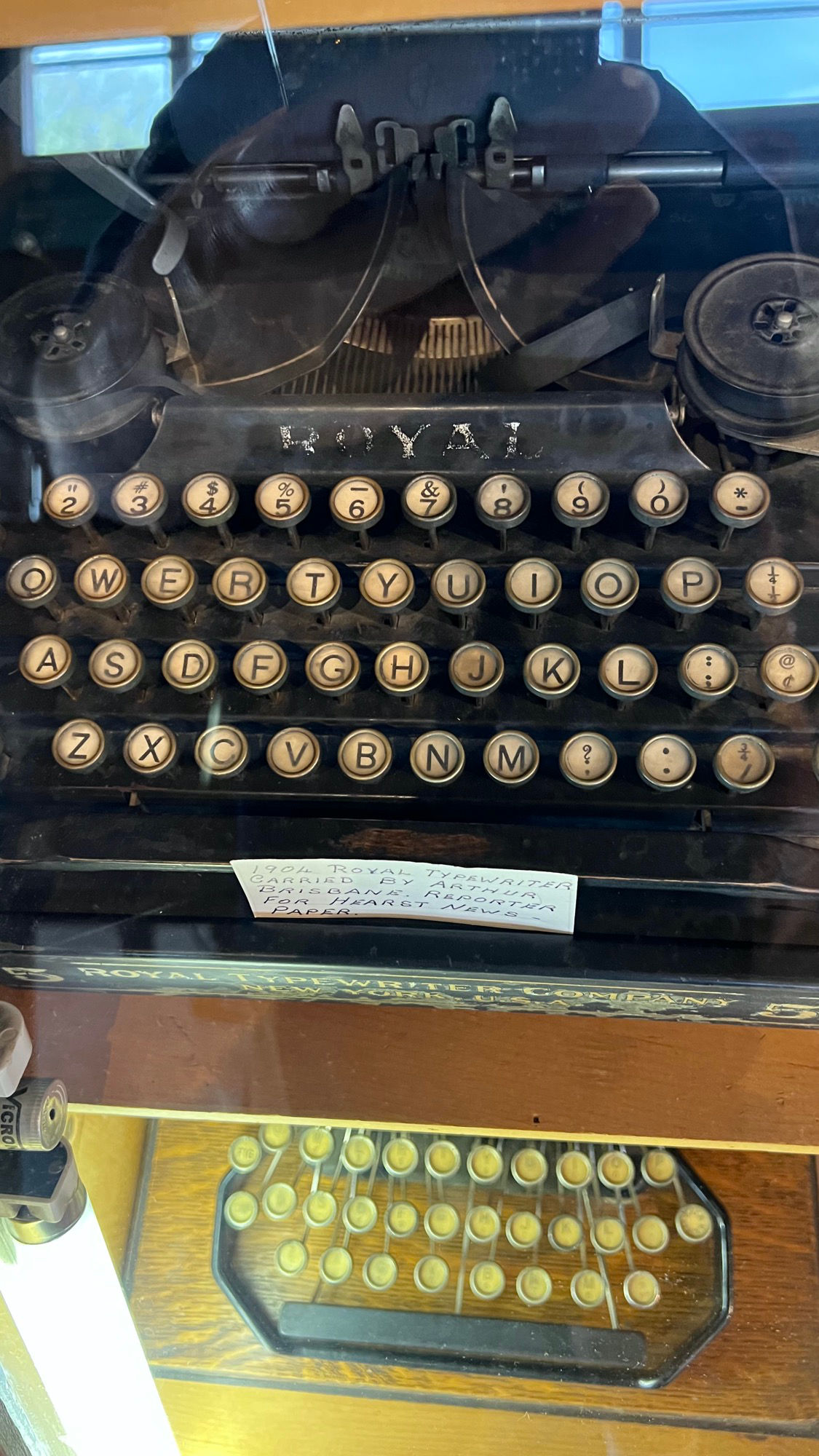 Western Trails Museum Royal Typewriter