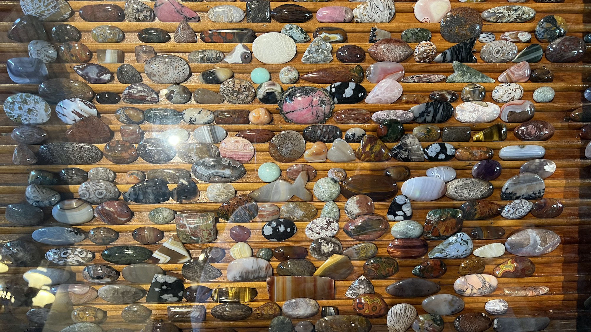 Western Trails Museum Shiny Rocks