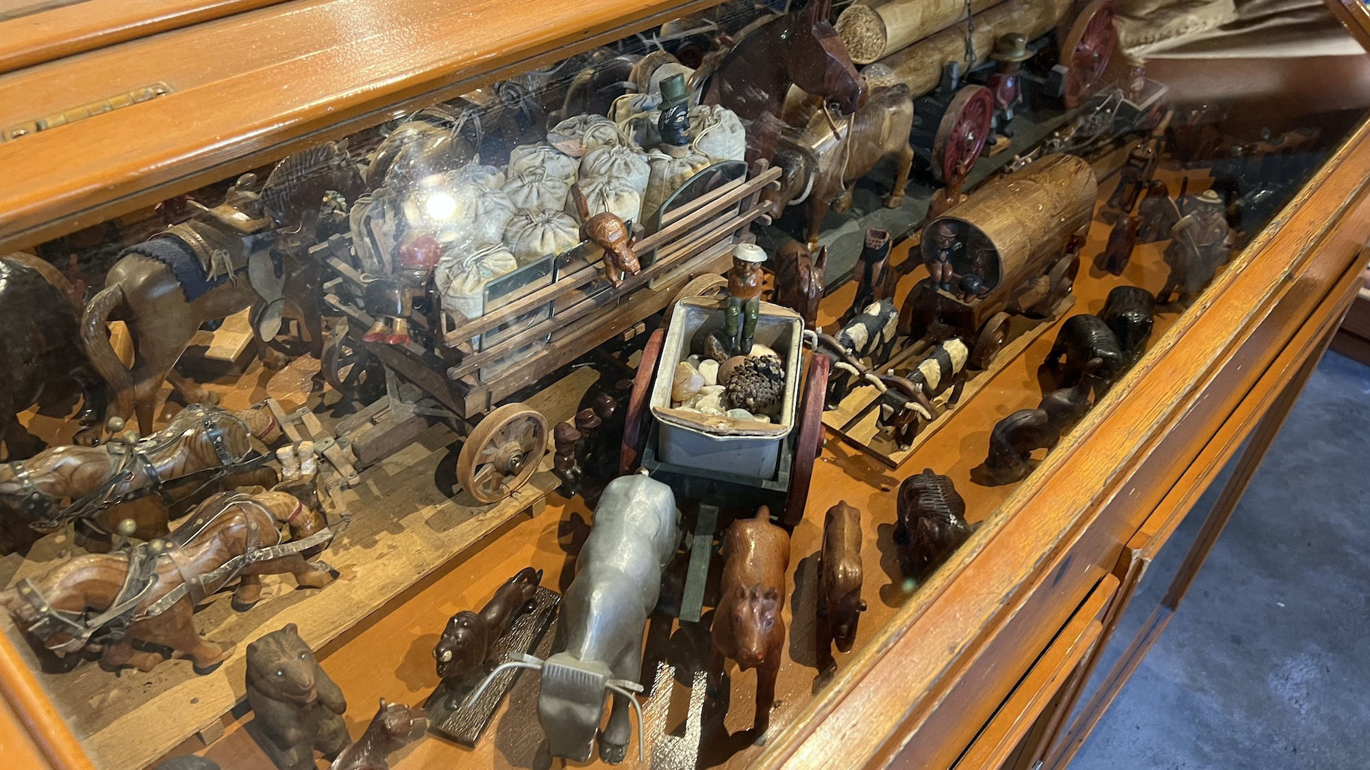 Wagon Carvings