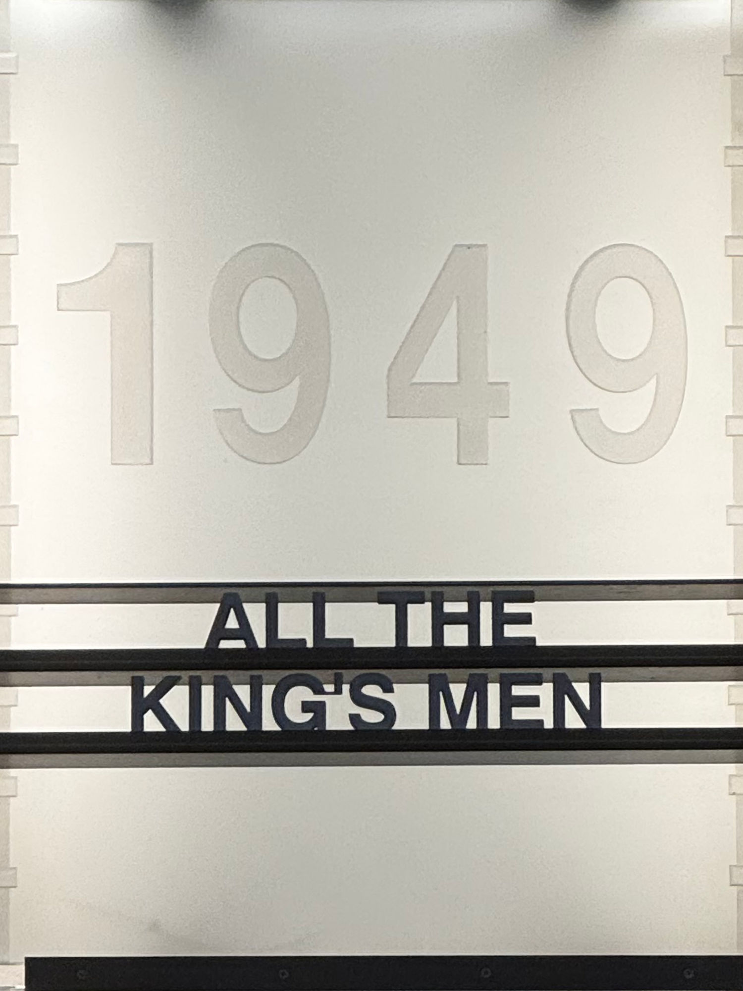 All the King's Men