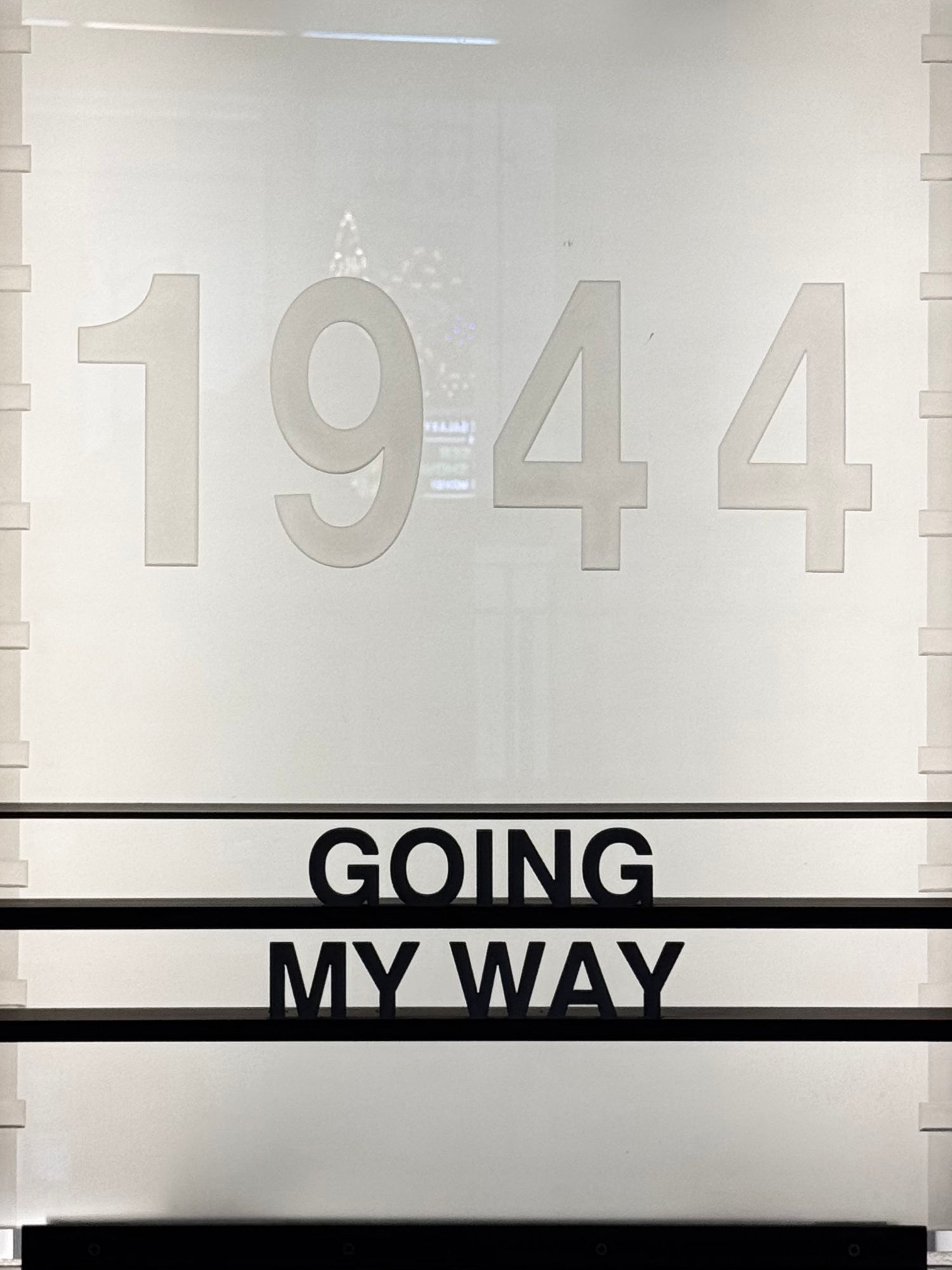 Going My Way