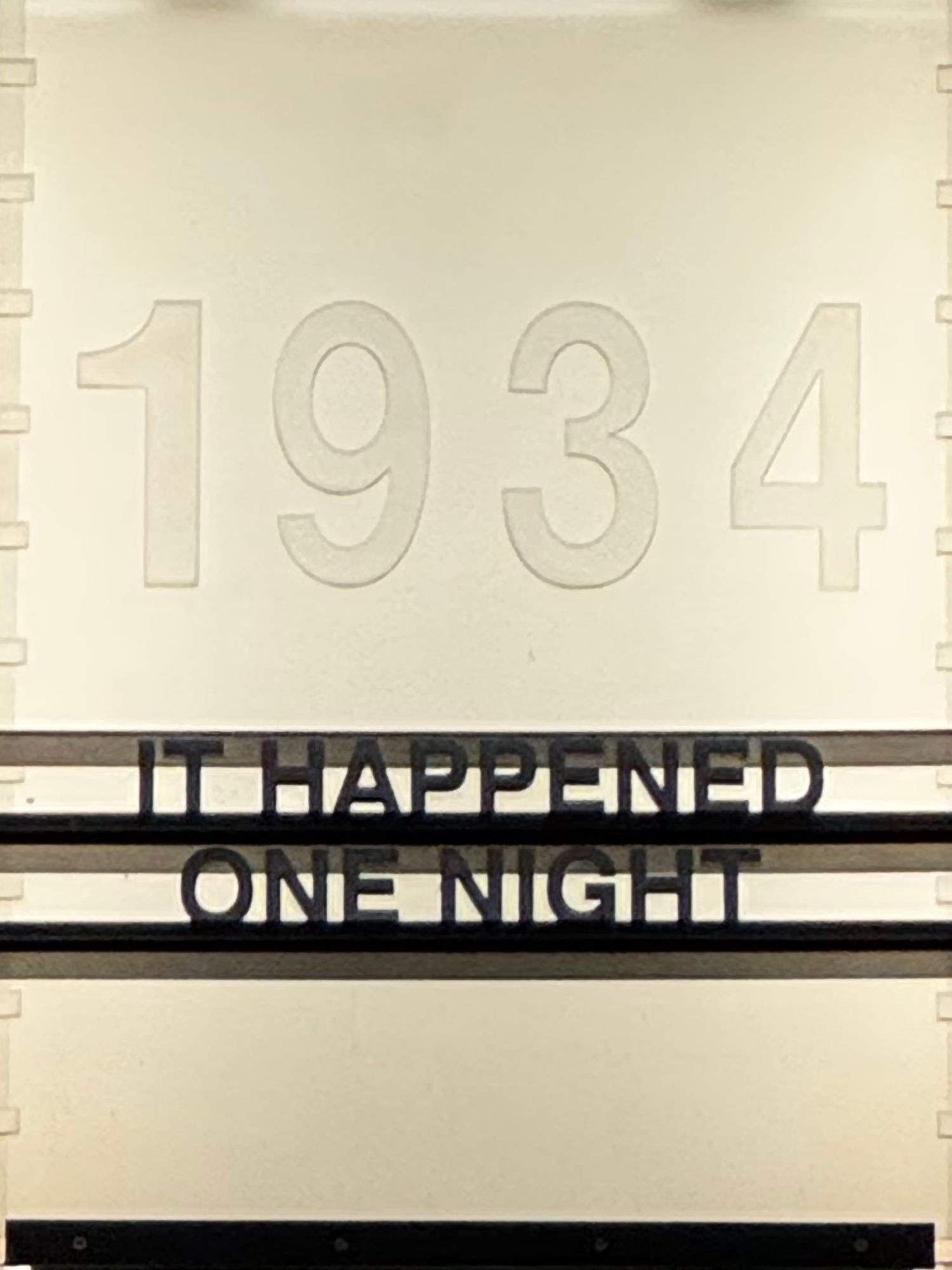It Happened One Night